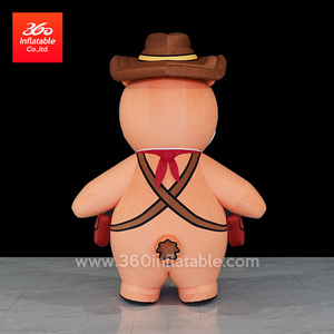 Trang Phục Hình Sóc Hoạt Hình Bơm Hơi Linh Vật Quảng Cáo Khổng Lồ Thiết Kế Theo Yêu Cầu Để Trang Trí - Product Image 5