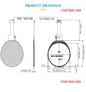 1.32インチLCD TFT円形ディスプレイスクリーンST77916 360*360 MCUインターフェースIPSフルビュー1.32 "スマートウォッチラウンドディスプレイモジュール - Product Image 5