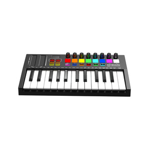 Buena calidad portátil MIDI Pad Beat Maker con 25 teclas USB MIDI Pad teclados controlador percusión Pad teclado - Product Image 1