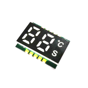 Ультратонкий полноцветный поверхностный 4023 SMD SMT, 0,40 дюймов, 2-значный индивидуальный 7-сегментный светодиодный дисплей для водонагревателя - Product Image 2