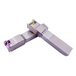 Óptimo 10 Gb/s Bidi 1490nm/1550nm 80km LC SM EML DFB DDM SFP Módulo transceptor para redes 4G 3G GSM GPRS POE WIFI SDK TCP