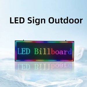 屋外RGBプログラマブルLEDディスプレイ画面屋内RGB LEDディスプレイ移動スクロールメッセージ編集可能 - Product Image 3