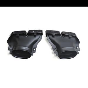 Mercedes-benz e-class W213 veya modeller E200 Mercedes E300 için dört çıkışlı karbon Fiber egzoz borusu uçları - Product Image 5