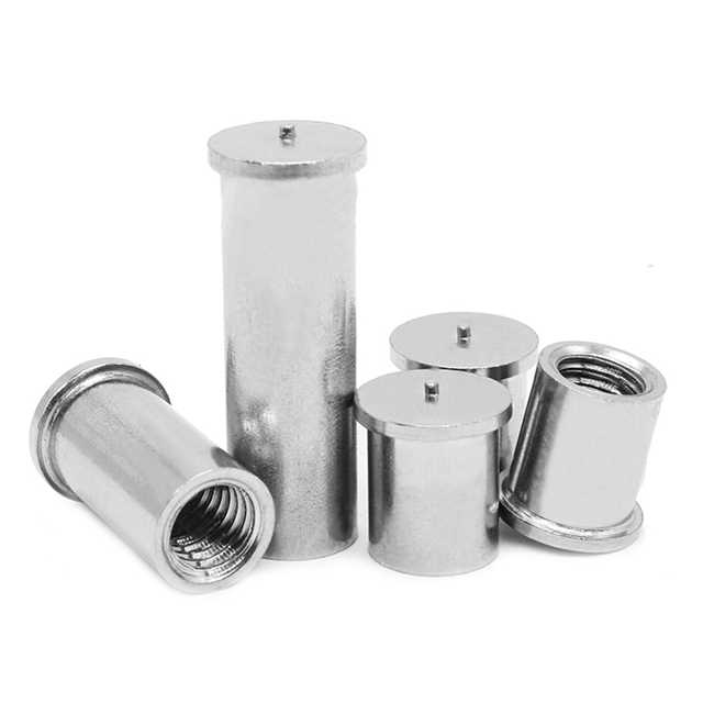 Fábrica M2 M3 M4 M5 M6 M7 M8 M9 M10 condensador de cobre Chapado en zinc roscado de aluminio descarga soldadura de pernos de punto de acero inoxidable