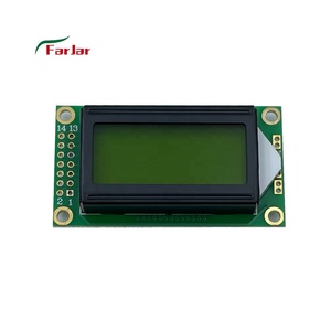 Gute Qualität 0802A 0802 LCD-Zeichen LCD-Bildschirm 8 * 2-Zeilen-LCD-Anzeigemodul Blauer Bildschirm - Product Image 5