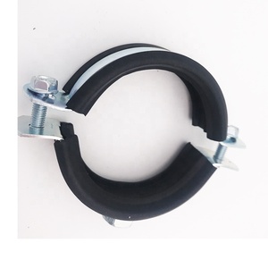<strong>2025</strong> M8 Pipe Clamps with Rubber Ningbo Manufacture Hose Clip Quick Release Clamp of Nut M10 <strong>Fixing</strong> Pipe Tube - Product Image 4