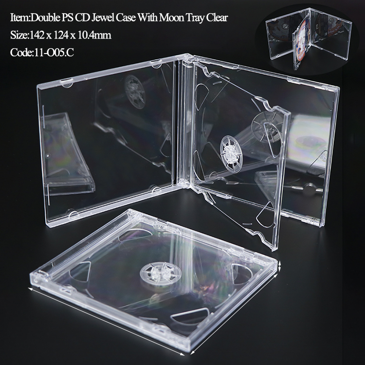 O05 : Boîtier CD 10,4 mm Transparent