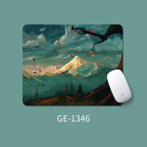 Tappetino per Mouse antibatterico in gomma riciclata su misura Non antiscivolo superficie impermeabile per uso di giochi in ufficio - Product Image 2