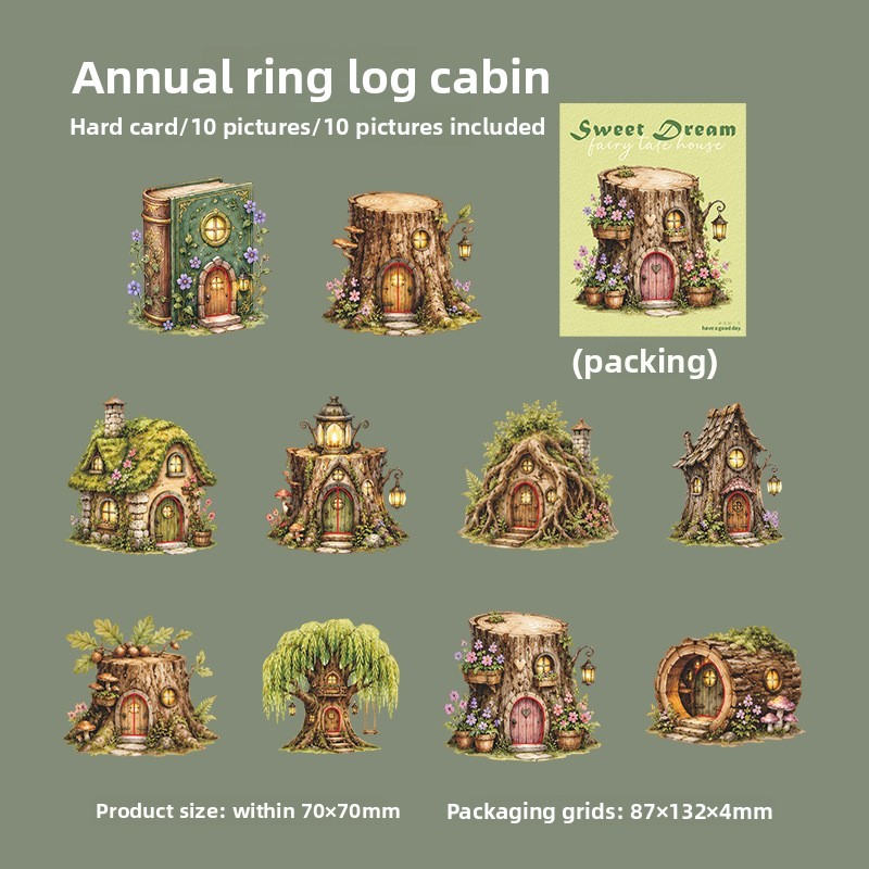 B Tree-Ring Cabine-vert