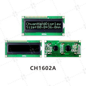 1602 <strong>Lcd</strong> <strong>Display</strong> CH1602A Custom <strong>Character</strong> <strong>LCD</strong> <strong>Module</strong> 1602 Monochrome Liquid Crystal <strong>Display</strong> with Custom COB Type QAPASS - Product Image 2