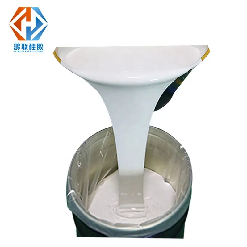 Оловянный RTV2 белый жидкий силиконовый каучук два компонента делают штукатурку/смолу/GRC/камень силиконовые формы