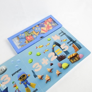 Libro de actividades para niños educativos tempranos, tablero de rompecabezas, libro, tablero de números, impresión de libros - Product Image 6