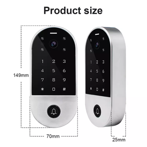 Sistema de videoportero Tuya Smart Video Timbre Mirilla Visor de cámara Seguridad para el hogar Audio bidireccional Timbre de puerta - Product Image 3