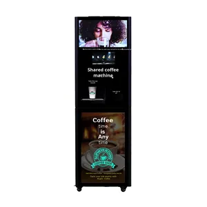 全自动50pcs (3 + 2) 二维码商业便利店自动售货机自助一体化奶茶机SDK - Product Image 1