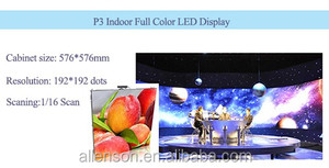 P3 Indoor <strong>LED</strong> <strong>matrix</strong> Panel, 64x64 <strong>Display</strong> for Advertising Signage, a Full-color RGB Programmable Screen <strong>Module</strong> (192x192 Mm) - Product Image 6