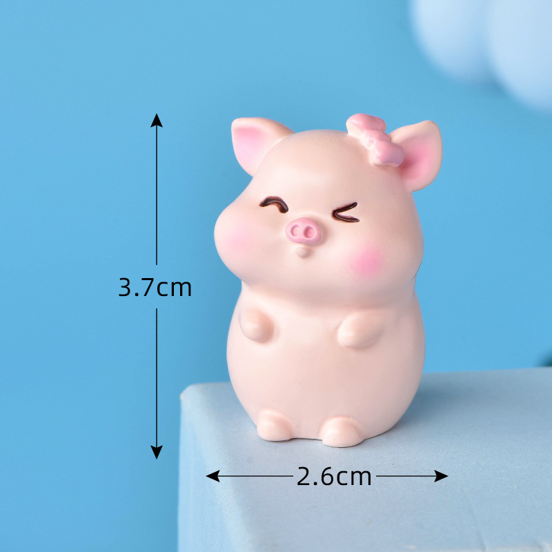 colorful Miss Kissing Pig No. 10