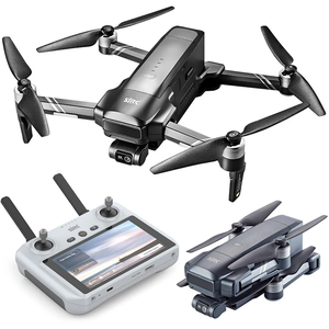 Sjrc f22 <span class=keywords><strong>s3</strong></span> xr 4k מזל "ט 3-ציר gimbal gps 5 גרם מסך מצלמה מרובע מסך שליטה מרחוק fcc eis מאושר חומר פלסטיק