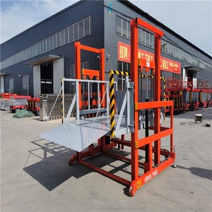 Plataforma de descarga de carga Honty usada en fábrica, máquina elevadora, plataforma de carga de mercancías móviles - Product Image 4