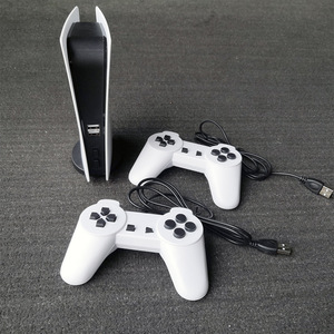 P5 bit คอนโซลเกมมินิเกมย้อนยุคคลาสสิกคอนโซลวิดีโอเกมทีวีที่มี200ในตัวและควบคุมจอยสติ๊กแบบมีสาย USB - Product Image 6