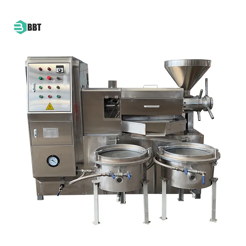 Maisölpresse Castor-Sonnenblumenkerne-Kaltölpresse Senf-Kochöl-Herstellungsmaschine in Kenia