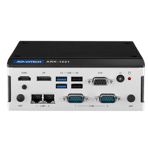 Advantech ARK-1221L Mini PC Intel Atom X6413E <strong>Quad</strong> Core Celeron N6210 Dual Core SoC DIN-Rail Fanless Box Industrial Embedded PC - Product Image 1