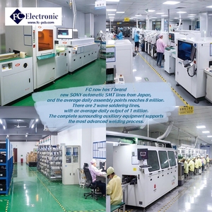 FC PCBA บริการ OEM ต้องการไฟล์ Gerber ส่วนประกอบการจัดหารายการ BOM ต้นแบบ PCB ประกอบแผงวงจรพีซีบีที่กำหนดเอง - Product Image 6