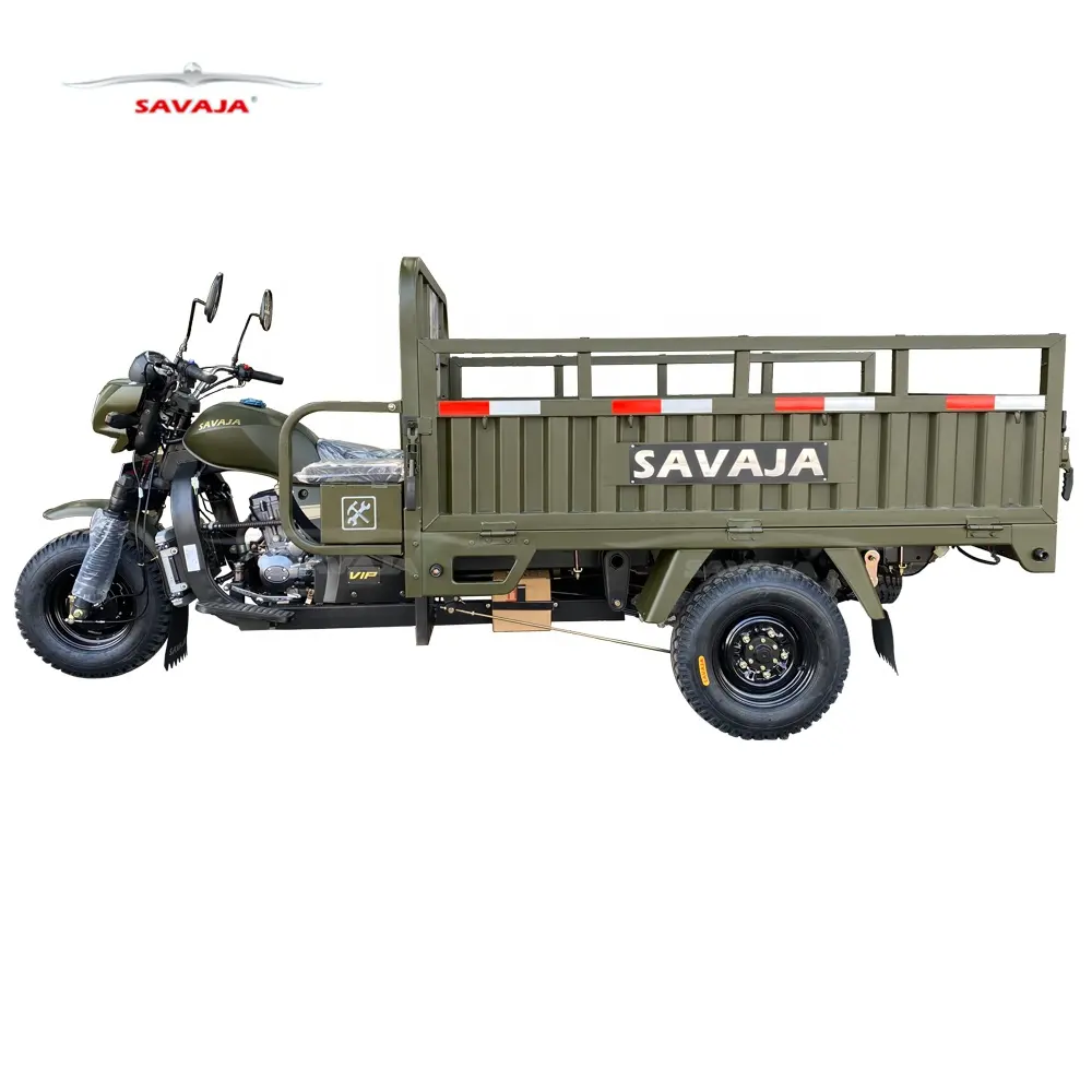 Savaja SJ200-ZH 200cc Waterkoeling Driewielers AP200-ZH Royal Locin Lifan Driewieler Voor West-Afrika Markt