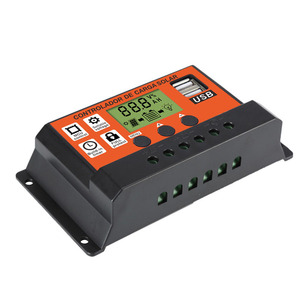 SuoRui PWM Solar laderegler 12 24-V-Solarpanel-Laderegler mit Load-Timer mit LCD-Display Mppt-Laderegler - Product Image 4