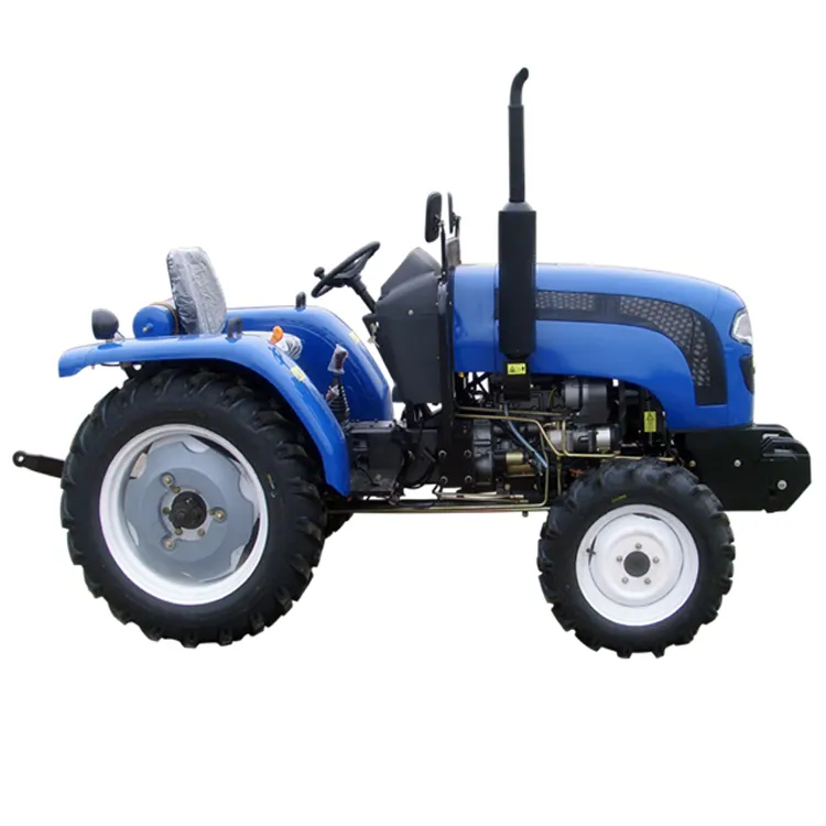 Usado barato 25HP 30HP 35HP 40HP Tractor de cuatro ruedas pequeño agrícola Tractor cargadora de ruedas accesorios maquinaria agrícola para la venta