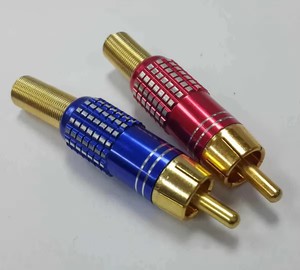 Enchufes RCA de alta calidad, conector de Cable de señal de Audio DIY, conector macho RCA de Audio HiFi, Terminal de Audio, enchufe RCA - Product Image 2
