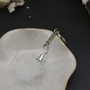 批发树钥匙扣树形状金属钥匙扣合金钥匙扣 - Product Image 6