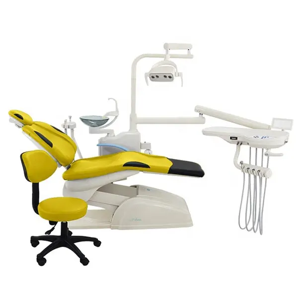 Silla dental económica y económica, silla dental más barata de Foshan para clínica dental, silla de dentista, silla dental