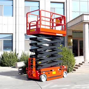 Elevador de tijera eléctrico de alta capacidad: plataforma móvil hidráulica con oruga para cargas pesadas - Product Image 5