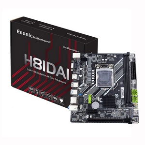 Esonico H81 con M.2 NVME Desktop scheda madre per PC LGA 1150 DDR3 mATX scheda madre per 4 ° computer Core CPU pronto per la spedizione - Product Image 1