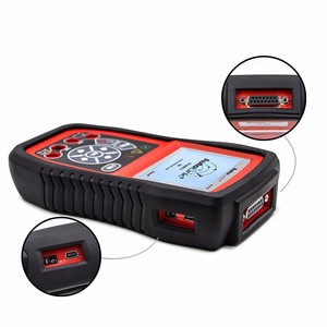 Autel Autolink AL539B OBD II y herramienta de escaneo de diagnóstico de coche puede lector de código la mayoría de las marcas de automóviles 2017 versión más nueva 12V negro y rojo 9W - Product Image 2