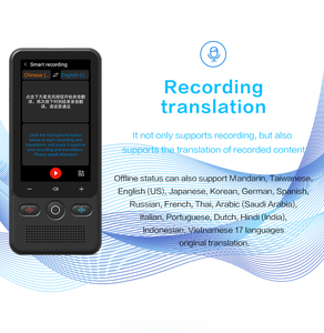 Mini Offline Language Sprach übersetzer übersetzt sofort Travel Language Translator Device T18 - Product Image 1
