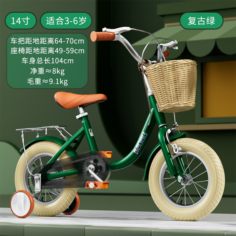 Retro green luxury model