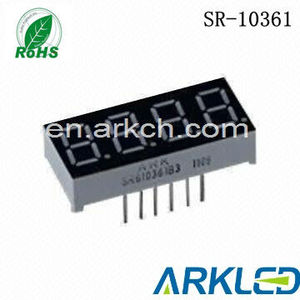 Grüne Farbe LED-Anzeige modul 8*8 Blau 7 Segment LED-Anzeige 4 Ziffern