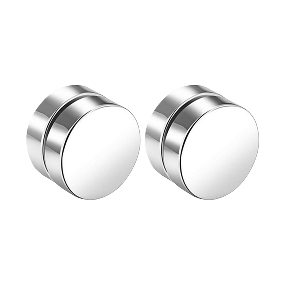 8mm Round Magnet/Silver