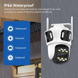 8Mp Outdoor Wireless <strong>IP</strong> CCTV <strong>Camera</strong> ICsee Wifi Dual Ball Machine Linkage 4K Night Vision Indoor Network <strong>Camera</strong> with Ptz <strong>Function</strong> - Product Image 3