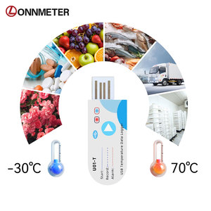 Lonnmeter Registrador de datos de temperatura y humedad portátil de un solo uso para monitorear registrador de datos de un solo uso - Product Image 6