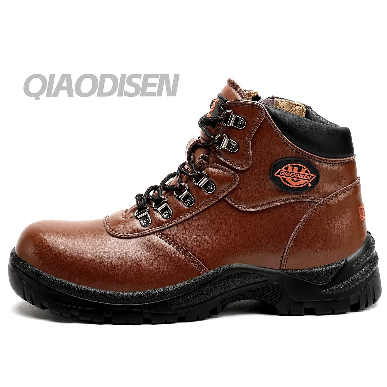 Sapatos de segurança com biqueira de aço para homens, calçados de proteção antiderrapante de alta qualidade, calçados de segurança industrial