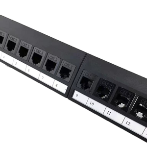 High Quality 24 Ports CAT6 UTP <strong>Patch</strong> <strong>Panel</strong> Direct Plug-in RJ45 <strong>with</strong> Connector <strong>Module</strong> Network Cable <strong>Patch</strong> <strong>Panel</strong> CAT6 - Product Image 4