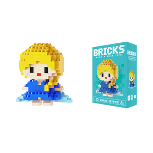 OEM Miniature Cartoon Anime Building Block Set Unisex DIY <strong>Toy</strong> with Plastic and Foam Blocks Tiny but <strong>Mighty</strong> Figures in Box pcs - Product Image 3