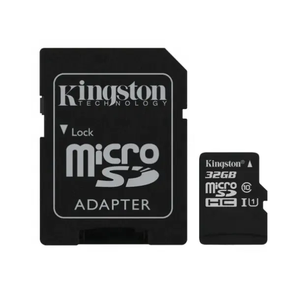 100% original kingston SDCS2 carte Micro SD/TF 16 go 32 go 64 go 128 go 256 go C10 UHS-I vitesse classe 1 (U1) lecture 100M