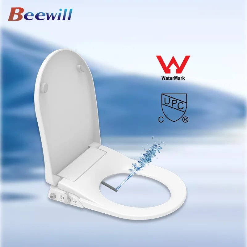 Einfache Installation Hochwertige automatische Reinigung hygienisch uf d Form Bidet Toiletten sitz
