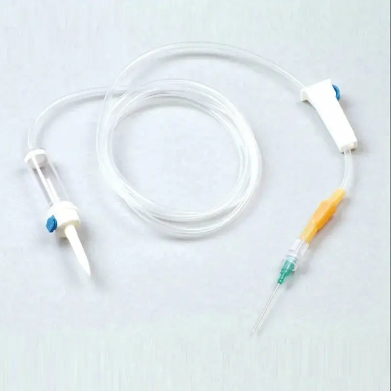 2023 New medical disposable opaque precision intravenous syringe infusion set