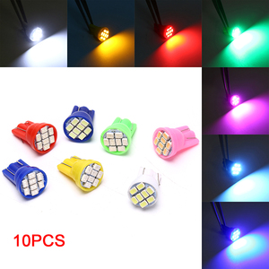 1 adet T10 1206 8SMD LED genişliği gösterge ışığı W5W sürüş ışık park lambası kama ampul otomatik pano gösterge lambaları - Product Image 4