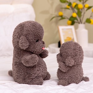 ตุ๊กตาผ้ากำมะหยี่ขนฟูตัวการ์ตูนน่ารักสำหรับลูกสุนัขของขวัญสำหรับเด็กน่ารักกอดสุนัขนุ่มนิ่ม - Product Image 5