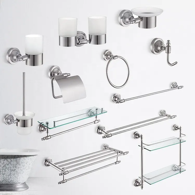 Fornitore della cina Armadio Accessorio per il Bagno 304 Bagno In Acciaio Inox Set